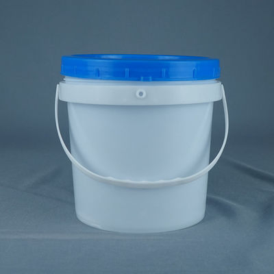 टर्नओवर पुन: प्रयोज्य खाद्य ग्रेड प्लास्टिक बाल्टी के लिए 5 किलो पेंच ढक्कन खाद्य बाल्टी