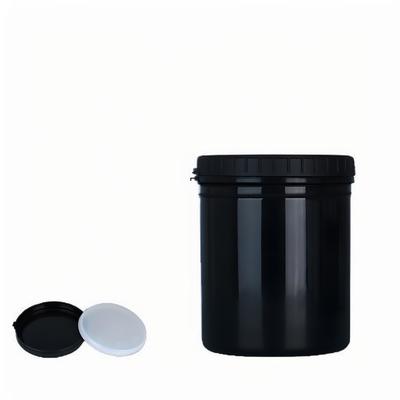 पैकेजिंग जार बेलनाकार डिजाइन उच्च मात्रा थोक उत्पादों के भंडारण के लिए एकदम सही