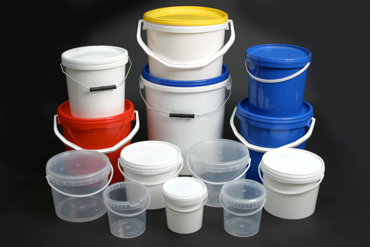 CAS/FDA/SGS/ISO9001 प्रमाणित प्लास्टिक खाद्य बाल्टी ढक्कन 0.2-200L क्षमता के साथ