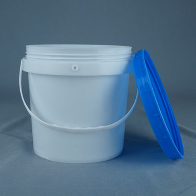 टर्नओवर पुन: प्रयोज्य खाद्य ग्रेड प्लास्टिक बाल्टी के लिए 5 किलो पेंच ढक्कन खाद्य बाल्टी