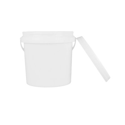 गोल और यूवी प्रतिरोधी खाद्य ग्रेड बाल्टी कंटेनरों के लिए तापमान सीमा -40°F से 180°F