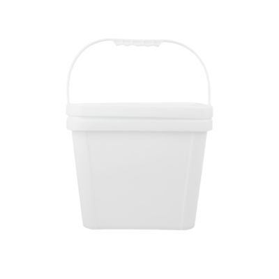 रंग के लिए पीपी वर्ग प्लास्टिक बाल्टी 100% कच्चे माल वर्ग