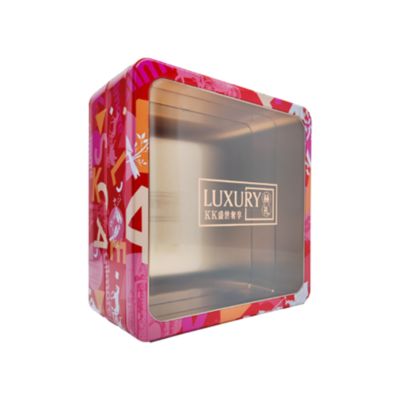 छोटे सजावटी टिन टिन टिकाऊ और अपने पैकेजिंग समाधान के लिए एकदम सही