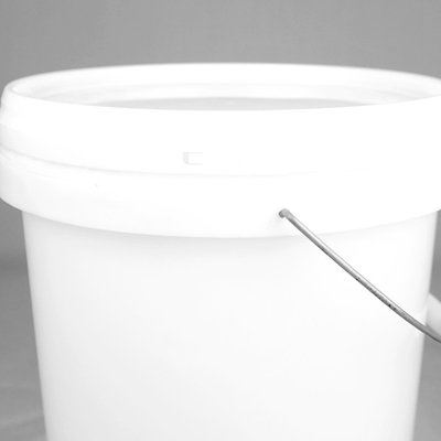 व्हाइट फूड सेफ पॉपकॉर्न पैकेजिंग 10L पेल लिड लीक प्रूफ के साथ