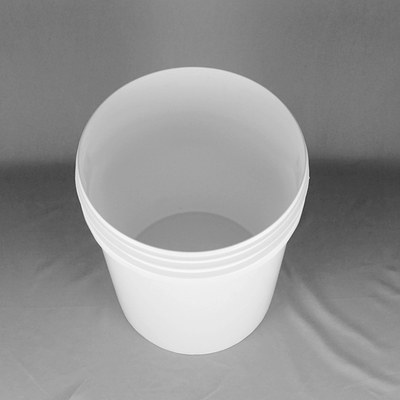 प्लास्टिक सफेद गोल पेंट बाल्टी 20L