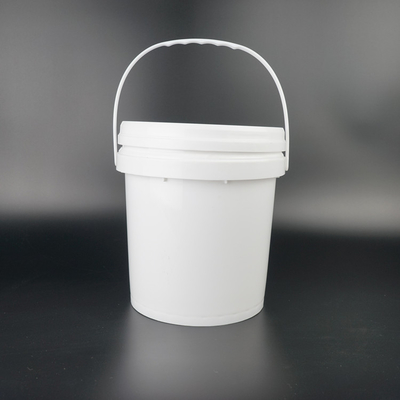 वर्जिन बहुउद्देश्यीय पीपी प्लास्टिक पेंट बाल्टी खाली 1Gallon संभाल के साथ